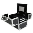 thumbnail image 4 of Ktaxon Portable Aluminum Makeup Storage Case Train Case Bag with Mirror Lock Black Jewelry Box, 4 of 4