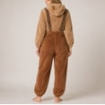thumbnail image 4 of Women's Bear Onesie Animal Cosplay Pajamas Cute Plush Halloween Costume with Hood Sleepwear Full Body Romper Party Dress Up Funny Homewear Loungewear, 4 of 9