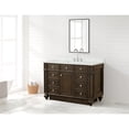 thumbnail image 5 of Design Element Winston 48" Solid Birch Hardwood Single Vanity in Walnut, 5 of 16