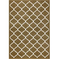 SUSSEXHOME Beatrice Collection 2'x3' Beige&White Area Rug, Extra Soft and Comfy Carpet, Area Rugs for Kitchen, Living Room Rug, Runner Rug, Indoor Rugs for Bedroom, Machine Rug, Area Rug