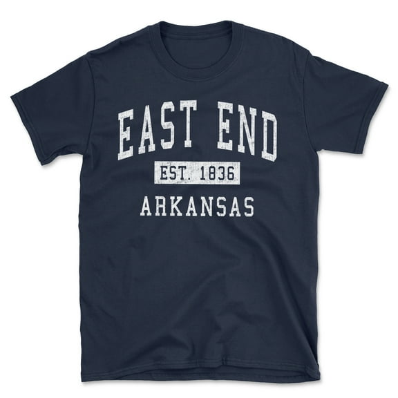 East End Arkansas Classic Established Men's Cotton T-Shirt