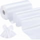 thumbnail image 1 of Cinta de raso blanca ancha de 6 pulgadas x 32 yardas, cinta lisa para exteriores, cintas navideñas, 1 of 9