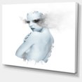 thumbnail image 2 of Designart - Belle Jeune Femme Double Exposition - Tableau Portrait sur Toile, 2 of 4