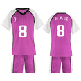 thumbnail image 3 of Disfraz de Anime Hinata Kageyama Nishinoya Sugawara, camiseta y pantalones cortos, uniforme de escuela secundaria, traje de fiesta de Halloween, 3 of 5