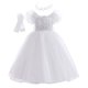 thumbnail image 1 of 2023 niños largo blanco elegante vestido de princesa niñas flor vestido de fiesta ropa de bebé fiesta de cumpleaños boda noche niños Vestidos9-10T (etiqueta 150) Gao Jinjia LED, 1 of 2