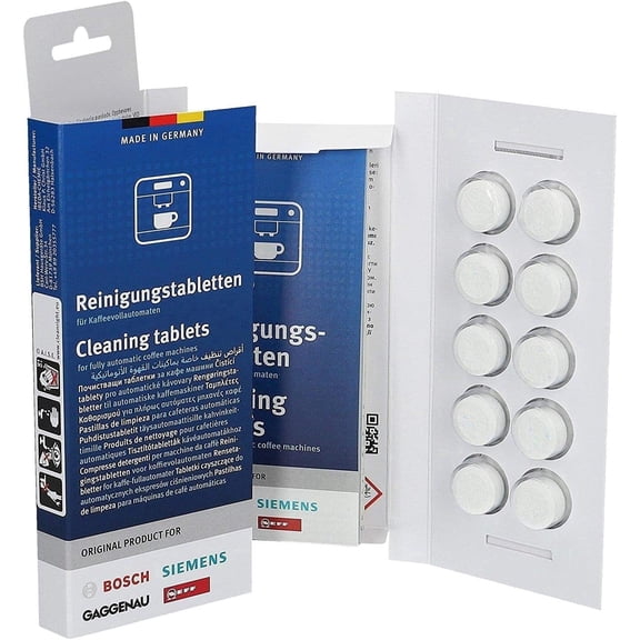 Bosch Cleaning Tablets 311969 and higher for Coffee Machines