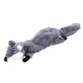 thumbnail image 2 of Walbest Squeaky Plush Dog Toy for Small Dogs, Grey, 2 of 7