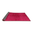 thumbnail image 2 of Ahgly Company Indoor Rectangle Abstract Pink Modern Area Rugs, 6' x 9', 2 of 4