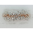 thumbnail image 3 of Faship Gorgeous Clear Crystal Floral Hair Clip Barrette, 3 of 5