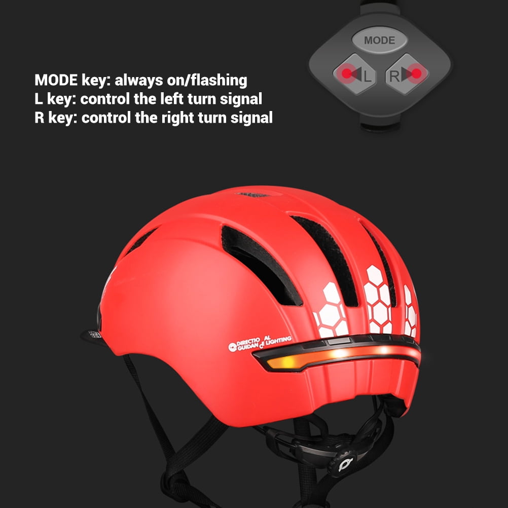 CNMF Bike Helmet with LED Turn Signal 