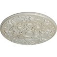 thumbnail image 3 of 31 1/4"OD x 2 1/4"P Baile Ceiling Medallion (Fits Canopies up to 6"), Hand-Painted Flash Blue, 3 of 6