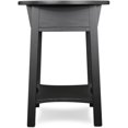 thumbnail image 2 of Leick Furniture Solid Wood Anyplace Side Table in Slate Black, 2 of 4