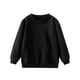 thumbnail image 4 of Cowsor Unisex Kids Solid Cotton Thin Pullover 2PC Sweatshirt T-Shirt Toddler Baby Crewneck Long Sleeve Tshirts Tops Blouse, 4 of 7