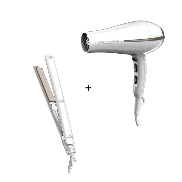 Secador Alisadora Gama Coconut SECADORA+PLANCHA Gama Italy COCONUT