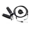 thumbnail image 1 of LEEYNEER Universal Throttle Twist Grip Set with 78 inch Scooter Throttle Cable, 1 of 7