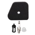 thumbnail image 3 of Air Filter Fuel Filter Set, Reliable Air Filter Repair Kit Practical Cotton Sturdy Durable  For String Trimmer, 3 of 8