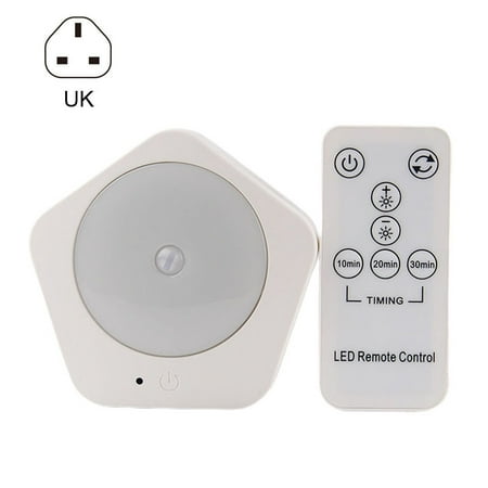 

RuiKe Smart Plug-in Night Light Intelligent Induction Lighting Remote Control Lamp Adjustable Brightness for Bedroom Hallway New