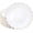 White, variant on Black Scalloped Plastic Plates with Gold Rim 9 Inch, 50 Pack – Elegant Disposable Dinner Plates for Weddings, Parties, Birthdays, and Special Events – Heavy Duty, Stylish Tableware