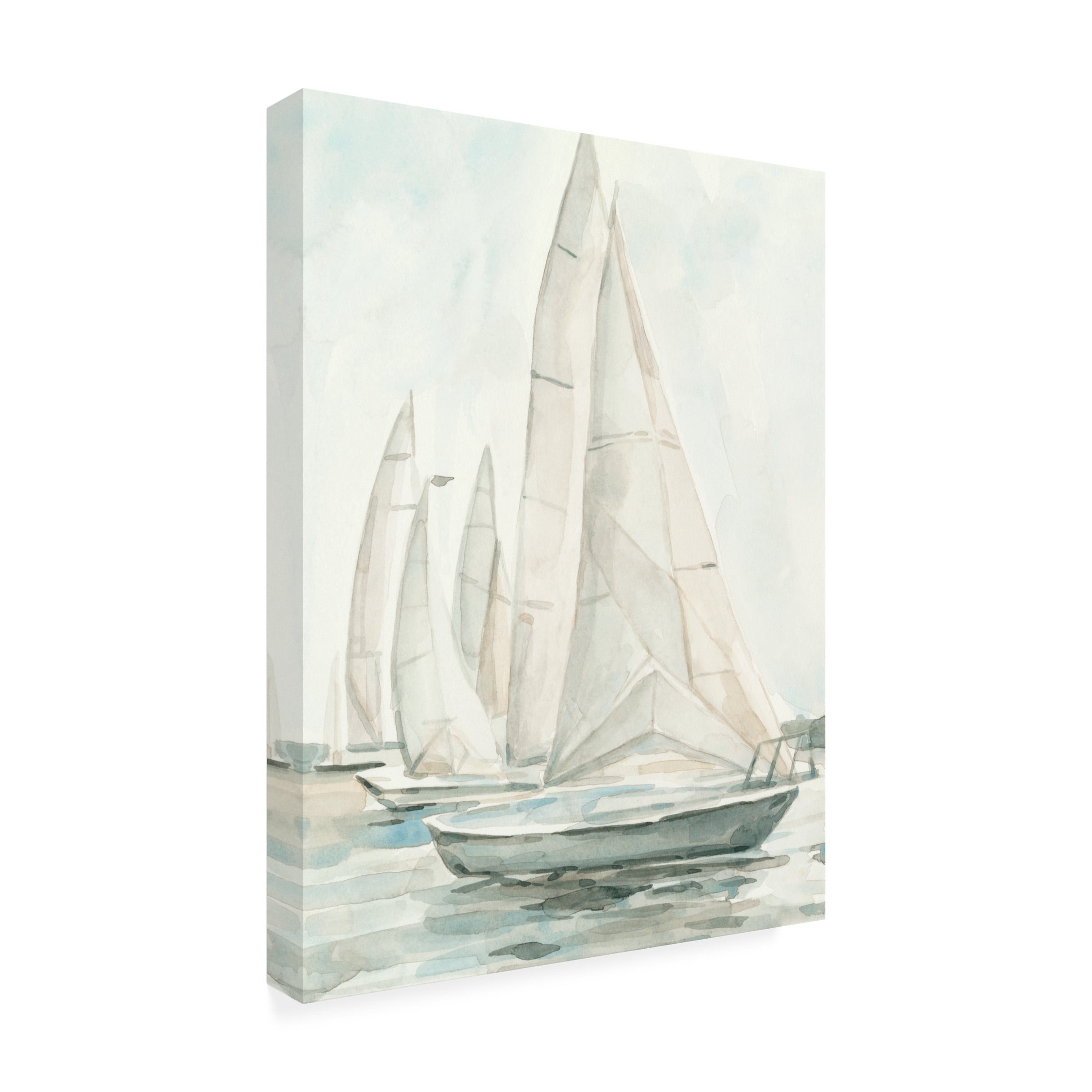 Emma Scarvey 'Soft Sail II' Canvas Art