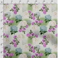 thumbnail image 3 of Soimoi Floral Printed,Cuddle Minky Fabric, Sewing Fabric by The Yard 56 Inch Wide,Decorative Plush Soft Fabric, Baby Garments, Toys and Blankets, Mint Green, 3 of 5