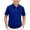 2# Blue, variant on Boys' School Uniform Short Sleeve Polo Shirt Button Closure Moisture Wicking Performance Material