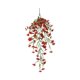 thumbnail image 2 of Simulated Flower Violet Green Silk Flower Wall Hanging -border Rattan Hanging Basket Ceiling Decoration Accessories, 2 of 5