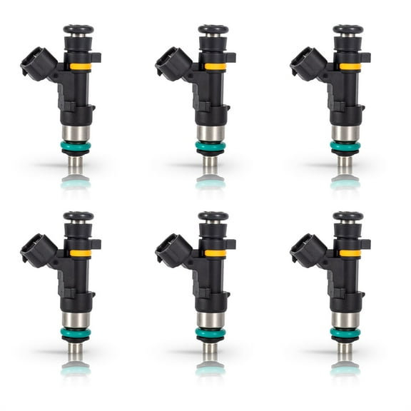 Set of 6 ISA Fuel Injectors for 2004-2007 Nissan Murano 350Z 2005-2008 INFINITI G35 M35 FX35 V6 3.5L