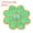 Green, variant on Uxcell Sequin Flower Iron on Patches, Glitter Flower Sequin Applique Patch Sew on Cloth Patch for Garment Hats Shoes Dress Backpacks DIY Clothes Craft Gold Tone