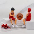 thumbnail image 2 of Slam Dunk Sakuragi Hanamichi Rukawa Kaede zapatos figura de Anime modelo consola central de coche decoración adornos de coche, 2 of 5