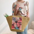 thumbnail image 4 of Bolsos de playa de verano, bolso de hombro informal para mujer, portátil Simple para viajes (estilo 2) Sywqhk Para Estrenar, 4 of 8