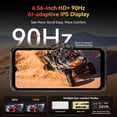 thumbnail image 6 of Blackview FORT 1 Rugged Phones, 6.56-inch Android 15 AI Smart Phone 4GB RAM 128GBROM,11000mAh Cellphones-Black/Green/Orange, 6 of 6
