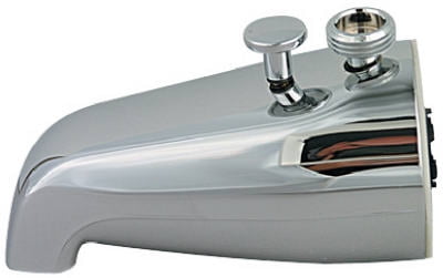 Master Plumber Chrome Bathtub Diverter Spout Brasscraft 682 677