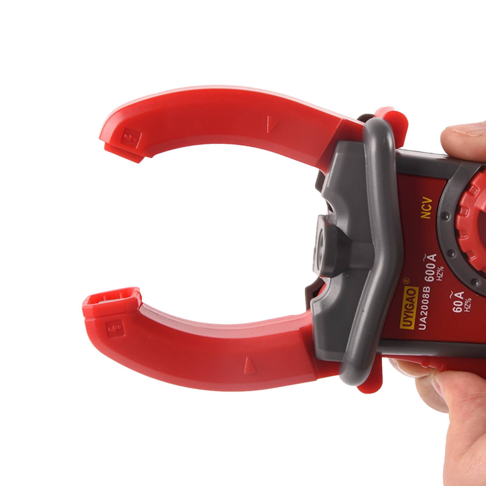 DAWOT Digital Clamp Meter TRMS 6000 Counts, UA2008B Clamp Multimeter AC/DC Voltage Clamp Meter 600A Current Meter Auto-ranging Measures