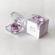 thumbnail image 2 of Mini rosa preservada Mina’an-flor eterna color Lilac en cajita de regalo, 2 of 4