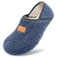 thumbnail image 3 of Zapatillas Slipper ANLUKE Fuzzy House, azul y gris, 3 of 6