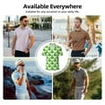 thumbnail image 7 of Polo Shirts for Men, Cute cartoon frog butterfly green Soft Casual Mens Polo Shirts Short Sleeve Button Down Classic Mens Golf Polo Shirts, 7 of 7
