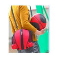 thumbnail image 5 of Bolsa De Fútbol Impermeable Para Pelota De Fútbol Básquetbol MAlubero Rojo, Gris, 5 of 5