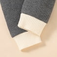 thumbnail image 3 of Hiiyo Boys Solid Ribbed Long Sleeve T-Shirt and Long Pants 2Pcs Outfits, 3 of 4