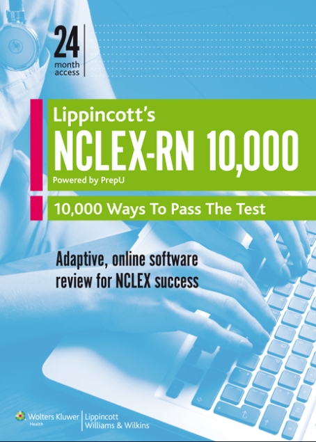 Lippincott's NCLEX-RN 10,000 - Powered by PrepU - image 1 of 2