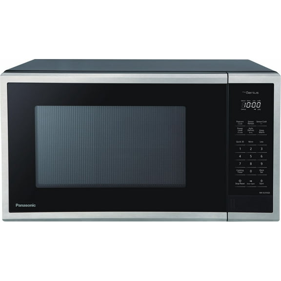 Panasonic 1,1 pi³, four à micro-ondes compact 900 W, acier inoxydable, NNSU55QS