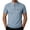 Light Blue, variant on SELONE Mens Summer Shirts Short Sleeve Shirt Collared Textured Casual T-Shirts Buttons Performance Work Tops with Pockets