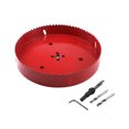 thumbnail image 5 of LC LICTOP 1Pcs M42 Bi-Metal Hole Saw with Center Drill 200mm/7.87" HSS Hole Saw Drilling Tool for Plastic Plywood, 5 of 6