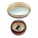 thumbnail image 4 of Bandeja Organizadora de Cosméticos de Hierro de cristal Sunnimix Bandeja de almacenamiento de cristal, 4 of 8