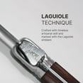thumbnail image 4 of JS Gourmet Laguiole Steak Knives Set of 4, Stainless Steel Non Serrated Blade Edge French Steak Knives with Wooden Handles, 4 of 7