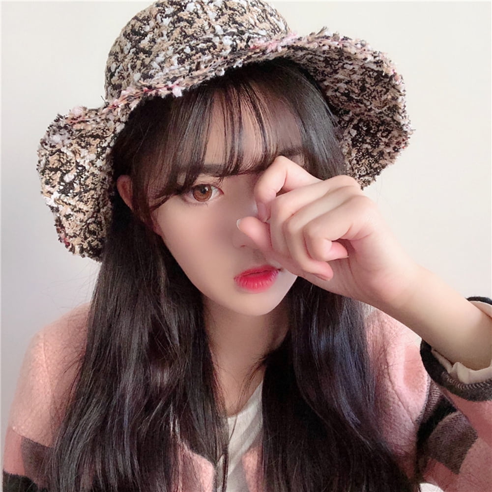 Fashion Women Plaid Autumn Winter 
