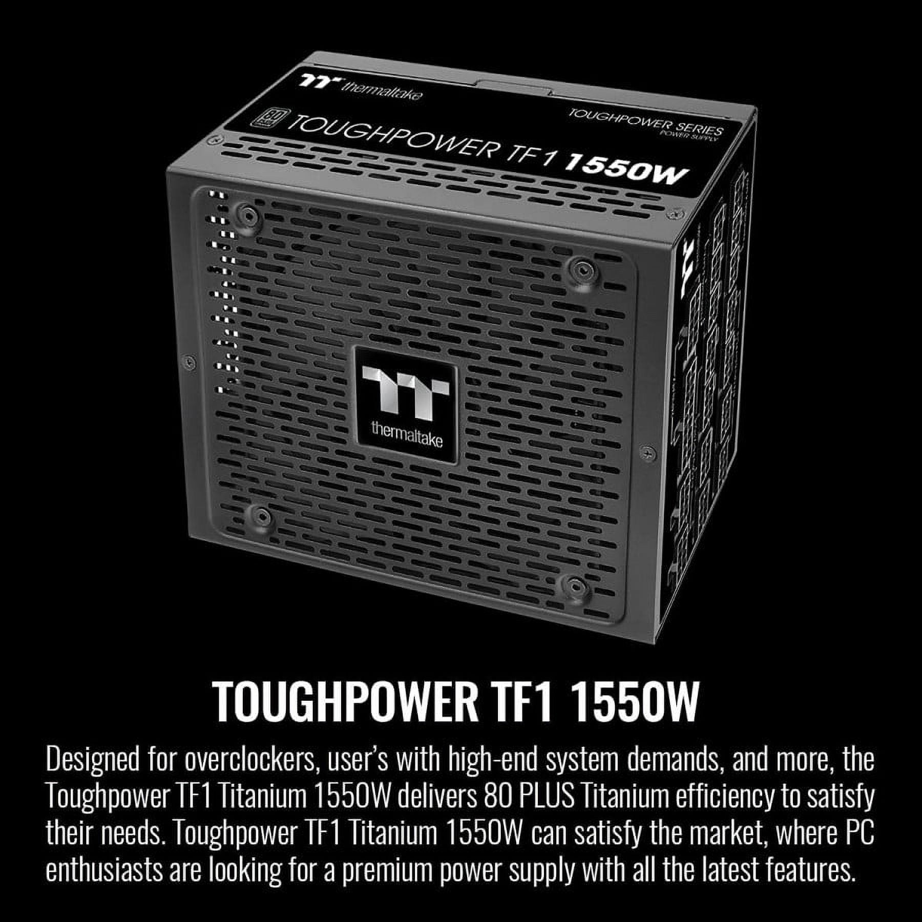 Thermaltake Toughpower TF1 1550W, TT Premium Edition - Walmart.com