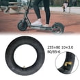 thumbnail image 2 of Dreamhall 10inch 255x80/10X3(80/65-6) Thickened Tire Inner Tube for ZERO Electric Scooter Black, 2 of 6