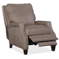 thumbnail image 2 of Bowery Hill Contemporary Leather Recliner in Beige and Natchez Brown, 2 of 5