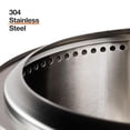 thumbnail image 5 of Solo Stove Ranger Fire Pit Bundle | Portable & Smokeless | Includes Stand, Lid & Shelter | Ideal for 2–4 People | Stainless Steel, 15"x15", 22lbs, 5 of 8