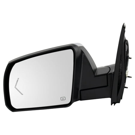 TRQ Mirror Power Folding Heated Memory Signal Chrome LH for Tundra Sequoia MRA08293 Fits select: 2007-2013 TOYOTA TUNDRA  2008-2013 TOYOTA SEQUOIA